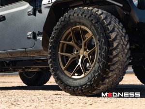 Jeep Wrangler JL Custom Wheels - HF-5 by Vossen - Satin Bronze Jeep Wrangler JL Custom Wheels - HF-5 by Vossen - Satin Bronze